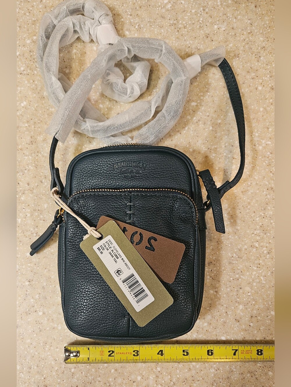 American Leather Co. Cleveland Mini Crossbody Bag - Picture 4 of 12
